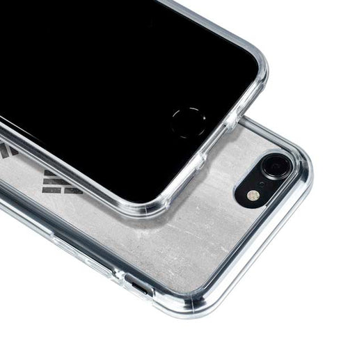 South Korean Flag Distressed iPhone SE (2nd & 3rd Gen) Clear Case